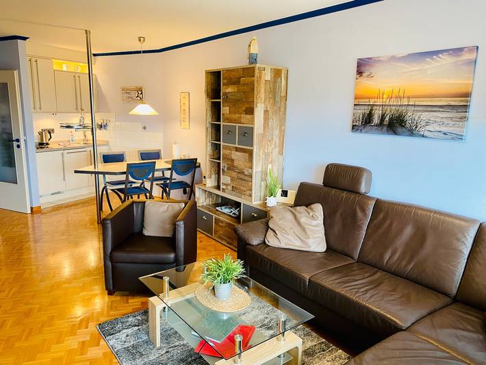Ferienwohnung für 4 Personen, mit Sauna und Balkon sowie Whirlpool - 1