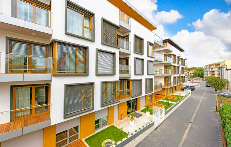 Ferienwohnung für 4 Personen, mit Terrasse in Halbinsel Hel