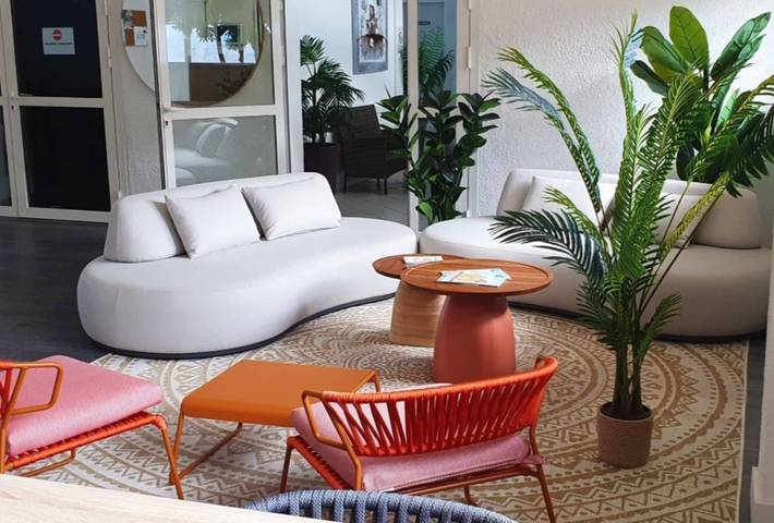 Ferienwohnung für 4 Personen, mit Balkon und Kinderpool in Le Barcarès