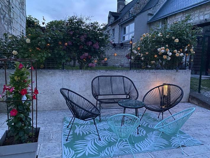 Gîte pour 5 personnes, avec jardin, animaux acceptés à Huismes - 4