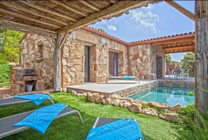 Location de vacances pour 4 personnes, avec piscine et terrasse dans Olmeto Plage - 3