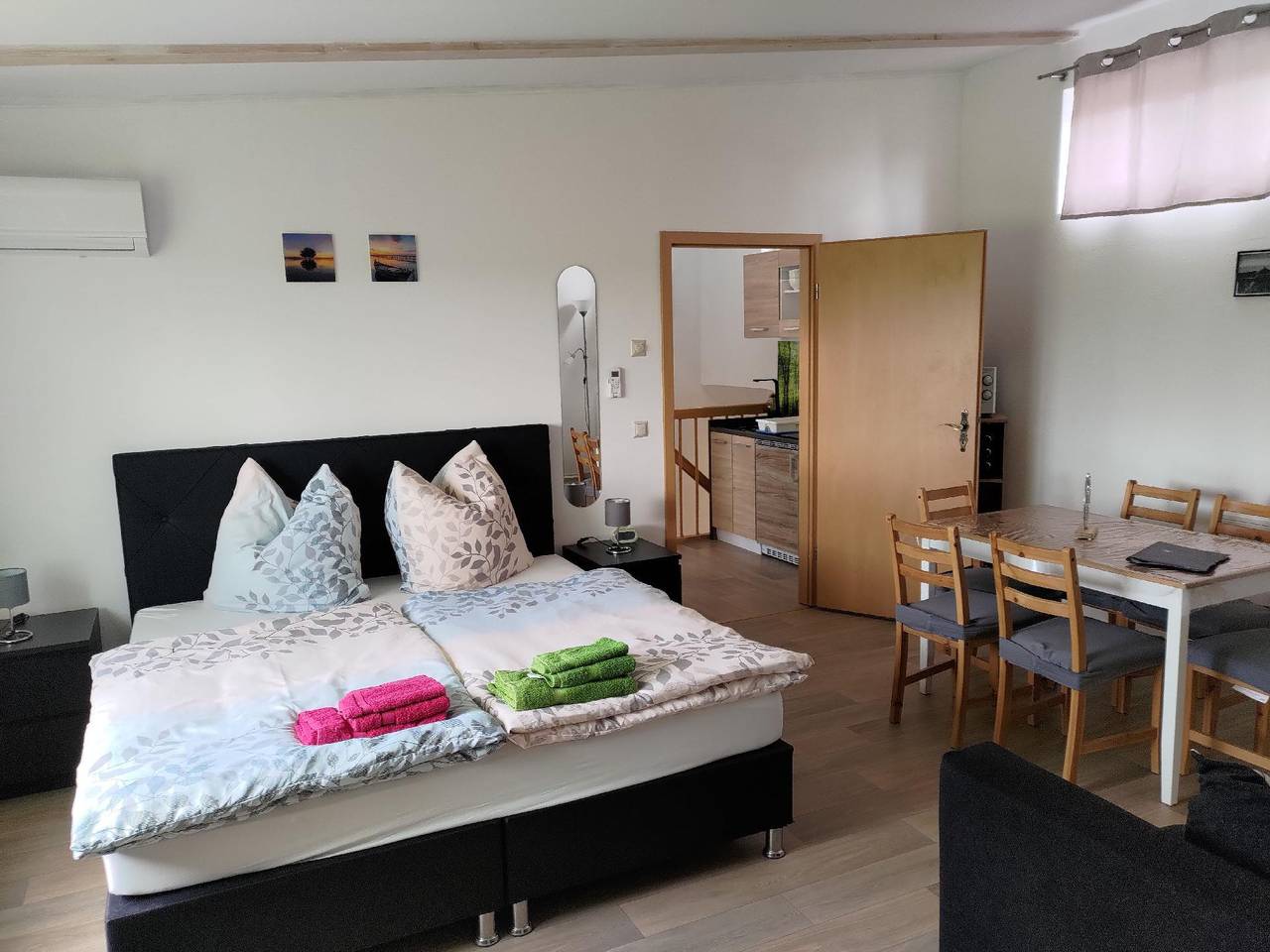 Appartement de vacances entier, Nice flat in Großsteinberg with barbecue and terrace in Parthenstein, Région de Leipzig