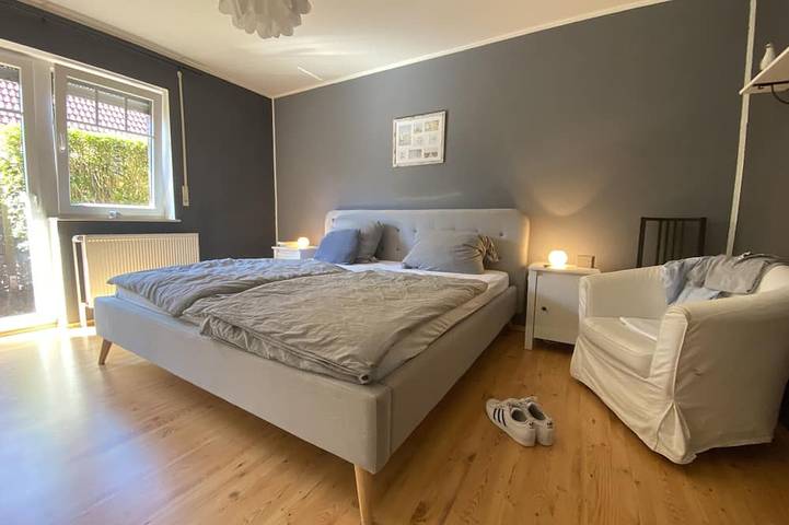 Ferienwohnung für 5 Personen, mit Pool und Sauna sowie Whirlpool und Garten, mit Haustier in Minsen - 2