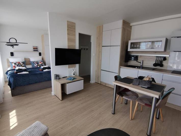 Gîte pour 2 personnes, avec balcon et vue dans Plage Sables Blancs - 3