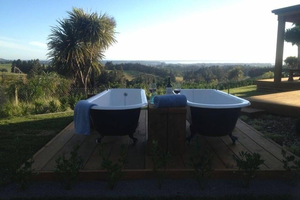 Magischer Panoramablick in Western Bay of Plenty District