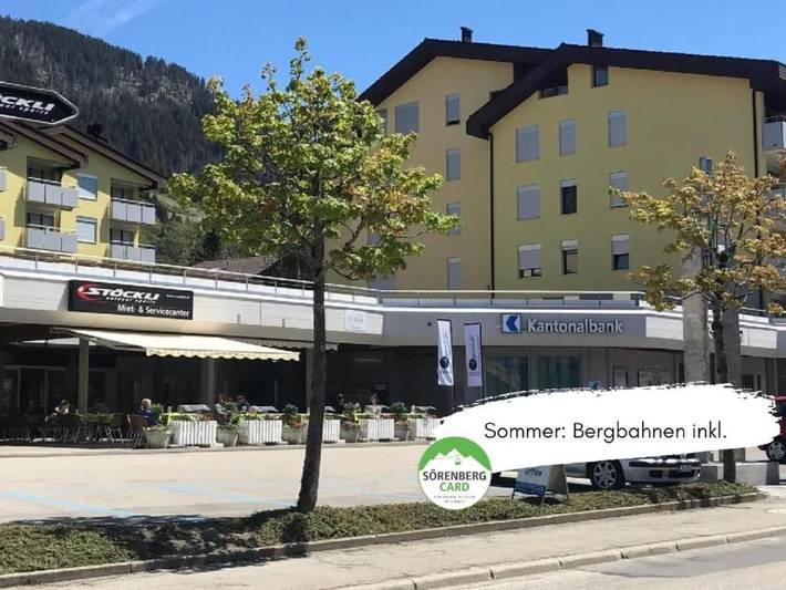 Ferienwohnung für 4 Personen, mit Sauna und Balkon in Sörenberg