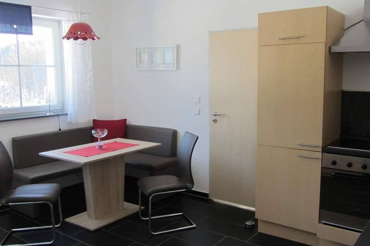 Ferienwohnung für 4 Personen, mit Garten und Sauna in Föritztal