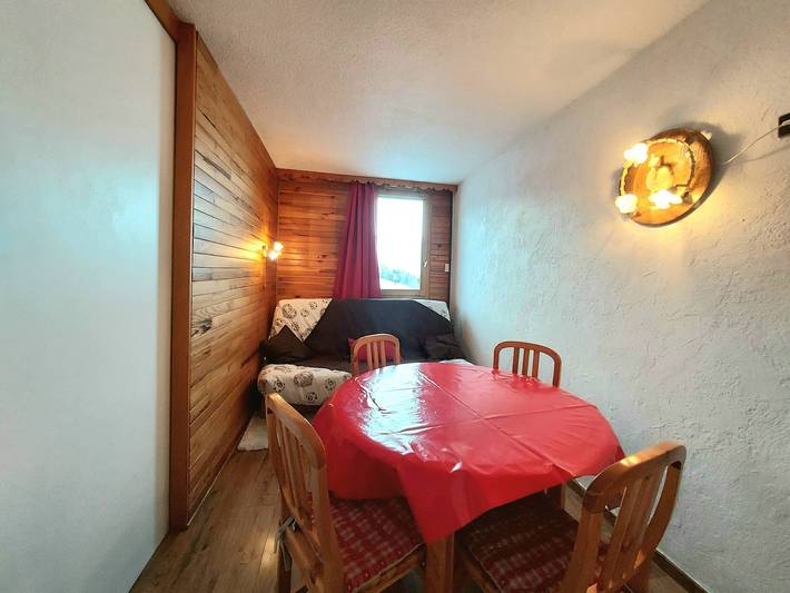 Estudio entero, Estudio divisible 4 pers a pie de pistas en Plagne Villages in Plagne Villages, La Plagne-Tarentaise