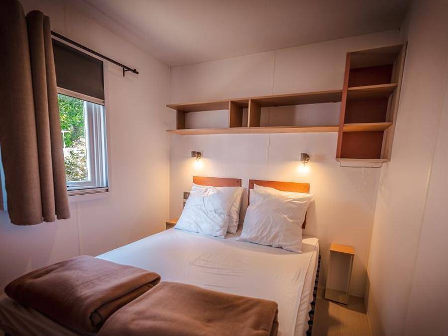 Camping Le Roucan West - Mobilhome 10 personas - Mobile home - Bienestar + - 4 habitaciones in Vias Plage, Vias