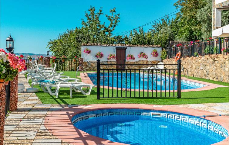 Terraza Piscina Apartamento con Parking e Internet in Mecina Bombarón, Alpujarra de la Sierra