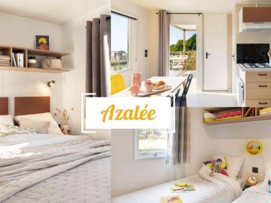 Flower Aloha Camping Club - Mobilhome 6 personnes - Cottage Premium Azalée (2ch) in Reynès, Région de Céret