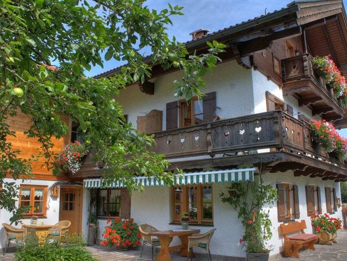 Ferienhaus für 3 Personen, mit Balkon und Garten sowie Sauna in Inzell - 4