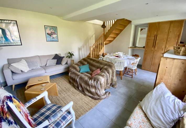 Gîte pour 6 personnes, avec jardin et terrasse, animaux acceptés à Sainte-Marie-au-Bosc - 4