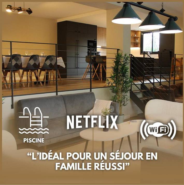 Chalet para 12 personas, con terraza y piscina, Familias con niños - 1