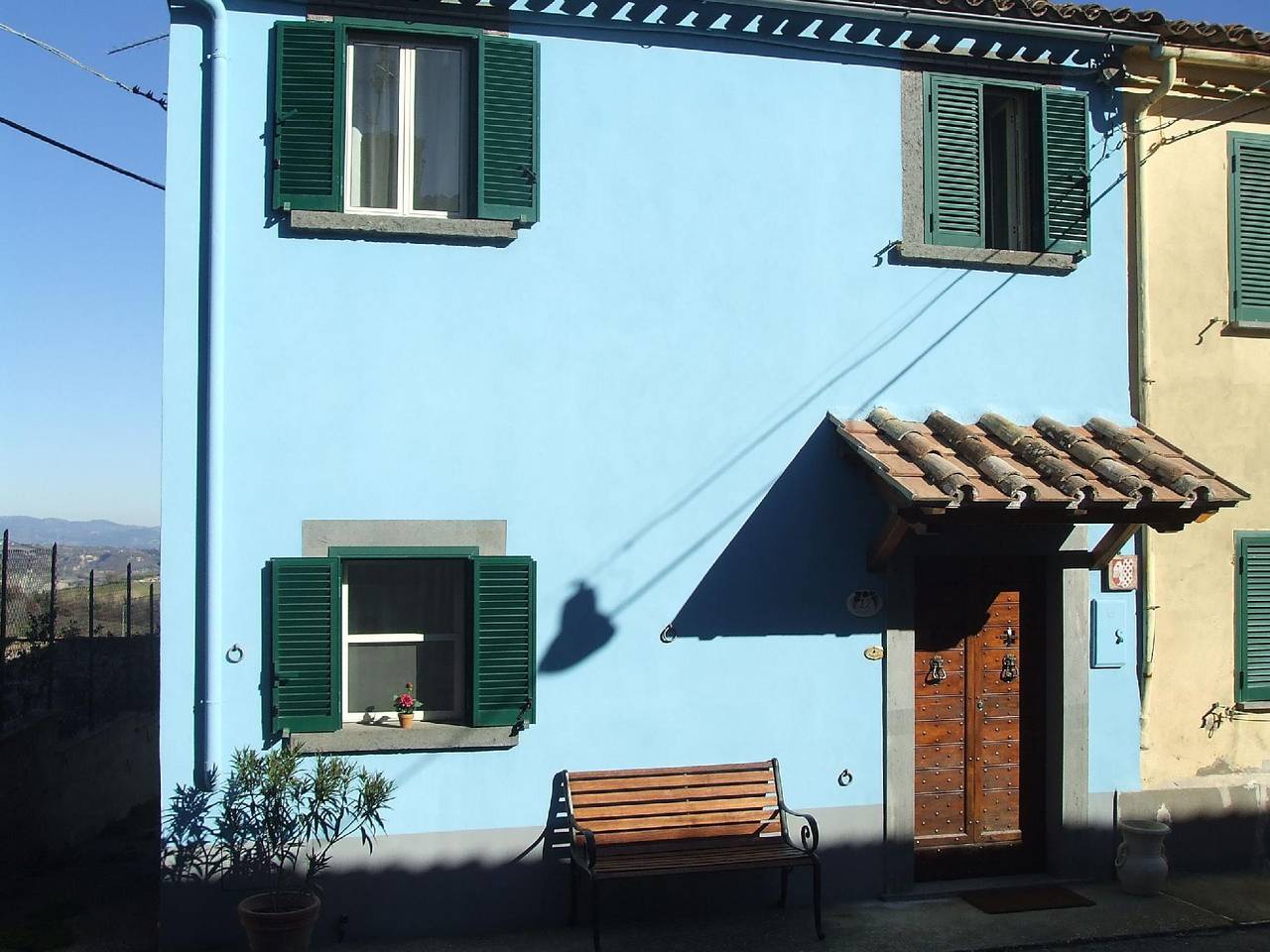 Ganze Ferienwohnung, Ferienwohnung 'Casa Blu' mit Schwimmbad in Bagnoregio, Viterbo Provinz