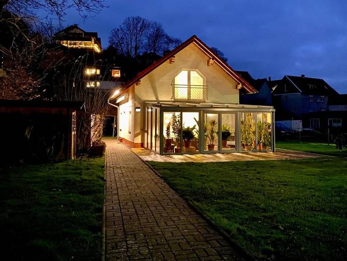 Ferienhaus für 4 Personen, mit Balkon und Terrasse sowie Garten und Ausblick in Tabarz - 2