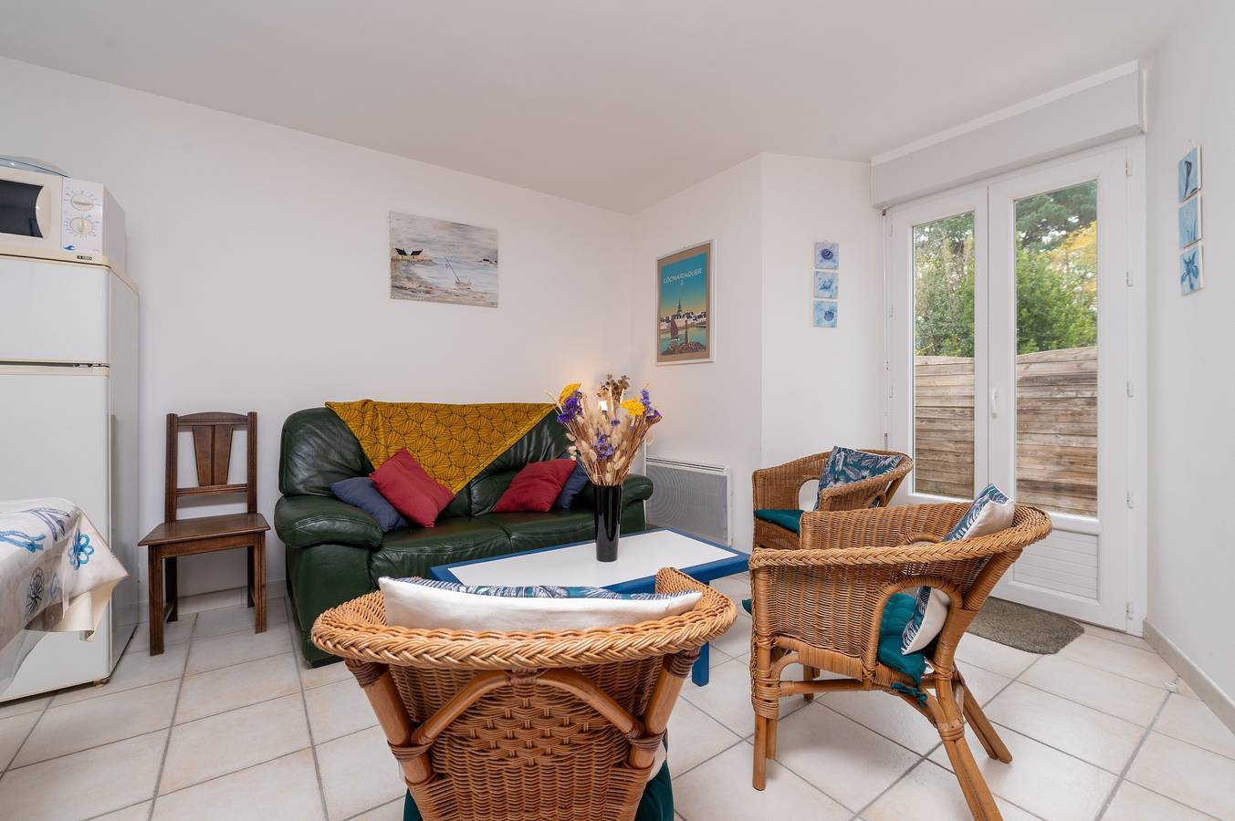 Gîte « La Mer - Les Gîtes de Kergolvan » con terraza privada, jardín compartido y Wi-Fi in Locmariaquer, Côte des Mégalithes