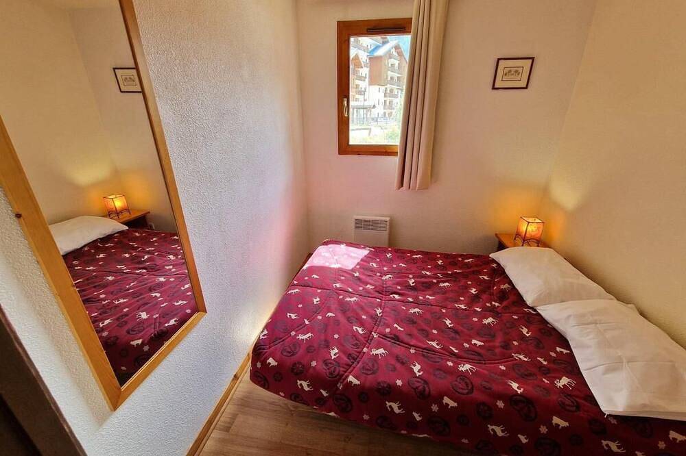 Ganze Wohnung, 250m bis zum stadtzentrum, 5te Etage, balkon, fernseher, schließfach für die skier, 37m², Valfréjus in Valfréjus, Modane