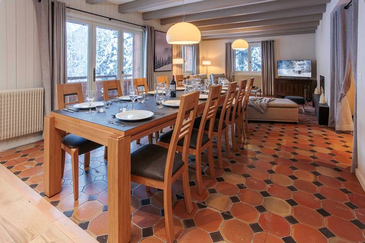 Gîte pour 8 personnes, avec Balcon/Terrasse dans Mer de Glace - 4