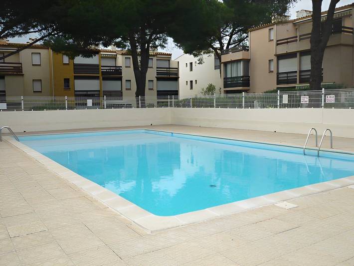 Studio pour 4 personnes, avec piscine