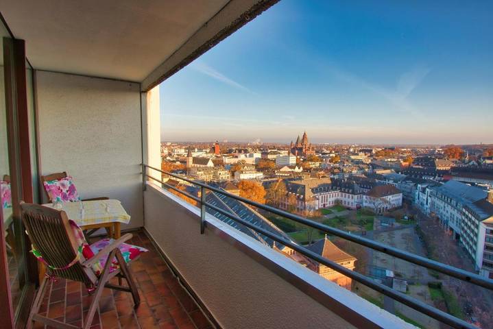 Gîte pour 2 personnes, avec vue et balcon à Mayence - 4