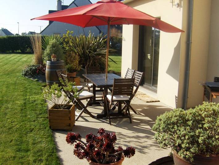 Gîte pour 6 personnes, avec terrasse et jardin dans L Armor - 2