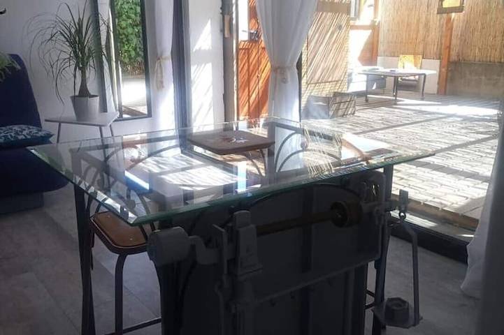Ferienwohnung für 4 Personen, mit Garten und Terrasse in Perpignan