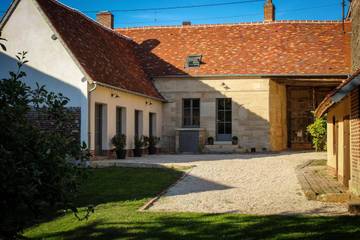 Maison de vacances pour 7 personnes, avec vue et jardin ainsi que terrasse et sauna dans Oise