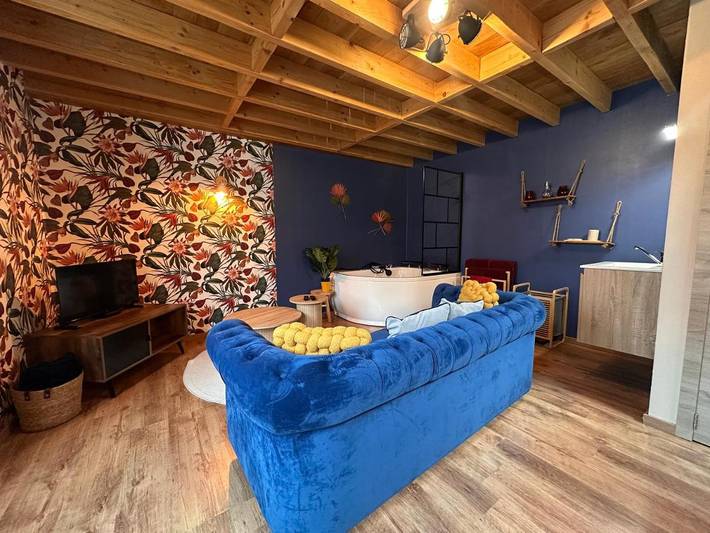 Location de vacances pour 2 personnes, avec jacuzzi, animaux acceptés à Houyet - 4