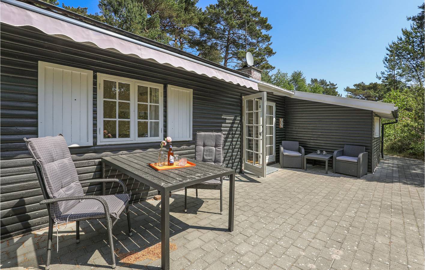 Ferienhaus für 4 Personen mit Terrasse in Balka Strand, Bornholm