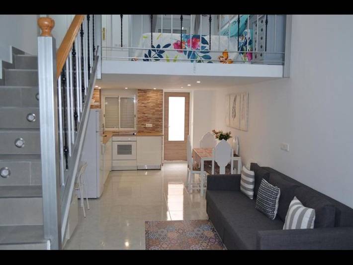 Loft voor 5 personen, met Balkon/Terras in 