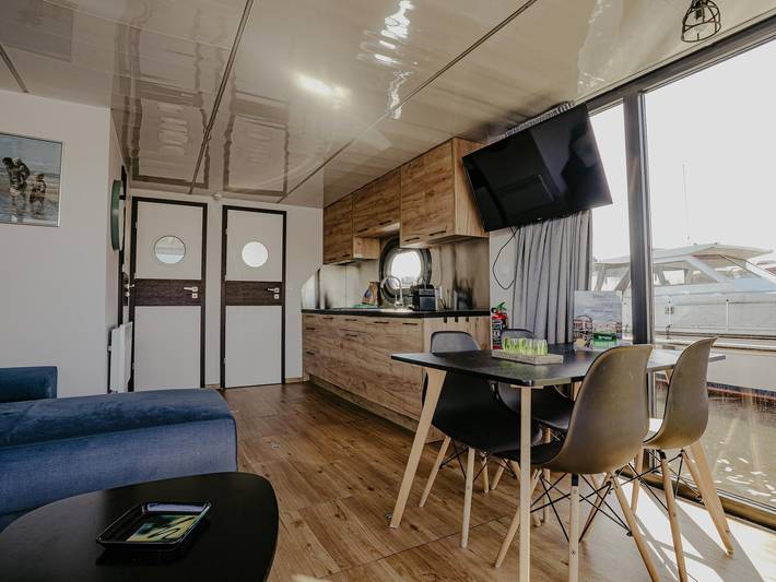 Péniche pour 4 personnes, avec terrasse, animaux acceptés à Uitgeest - 3