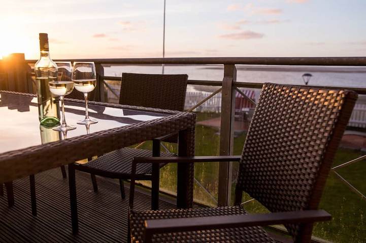 Vakantieappartement voor 4 personen, with balkon and sauna as well as tuin - 1