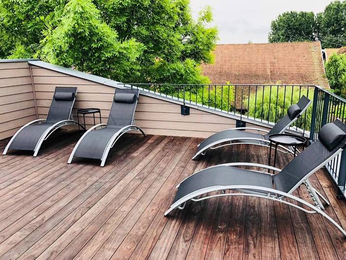 Location de vacances pour 4 personnes, avec vue ainsi que terrasse et sauna à Muttersholtz - 2