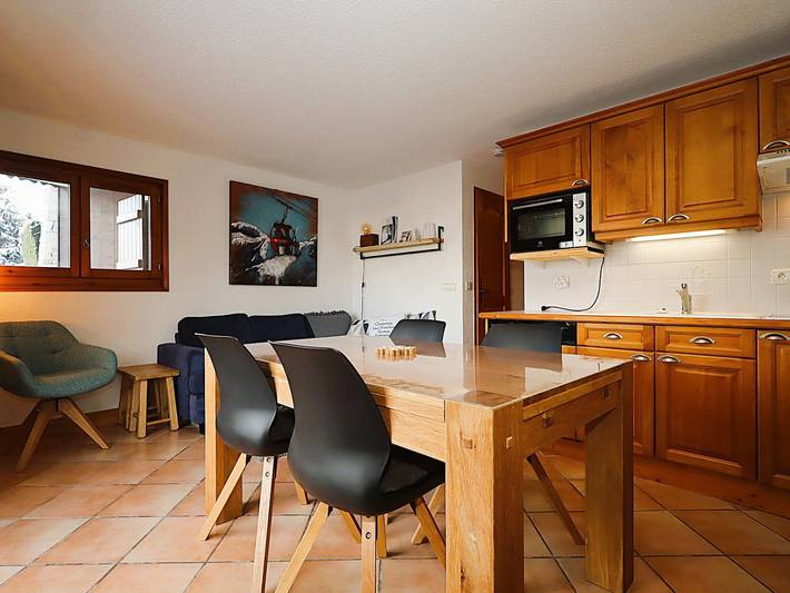 Ganze Wohnung, 2-Zimmer-Kabinenwohnung in Les Houches, 4 Pers in Les Houches, Mont-Blanc-Massiv