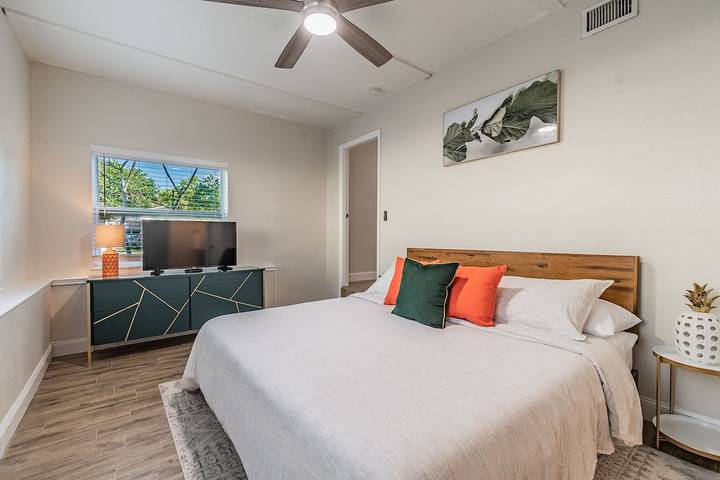 Vacation rental for 8 people, with balcony and yard, with pets in Gulfport (FL)