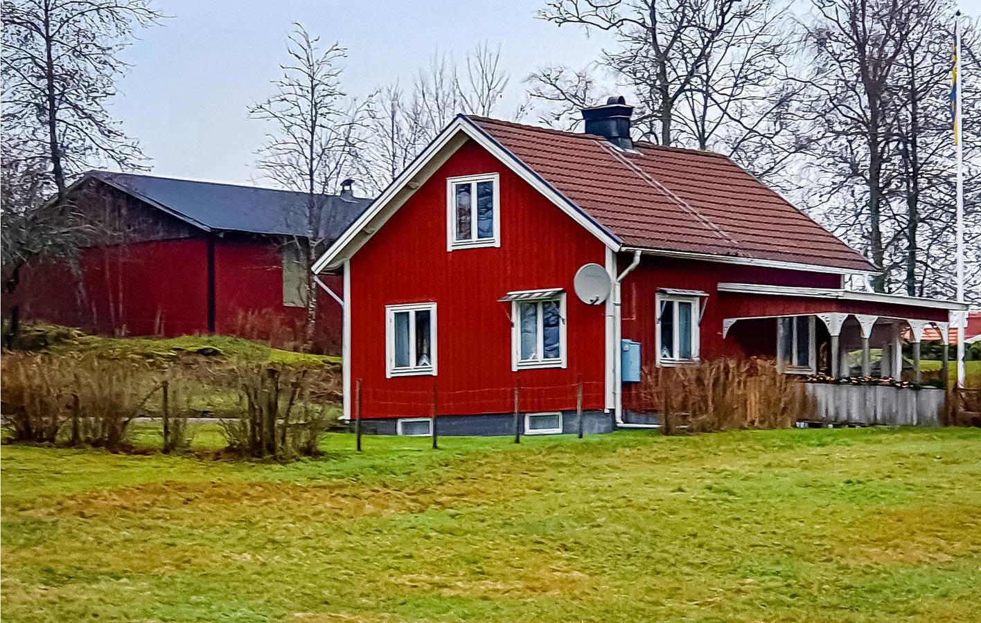 Ferienhaus für 6 Personen mit Ausblick in Jönköpings län