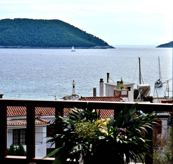 Ferienwohnung für 5 Personen, mit Ausblick und Terrasse, mit Haustier auf Skopelos - 2