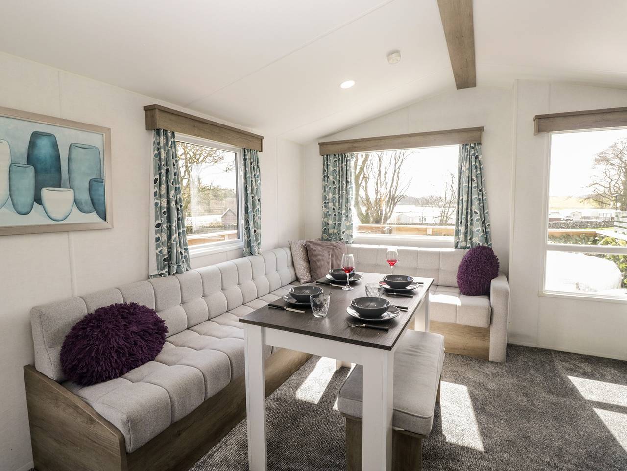 Standard Caravan at Three Lochs Holiday Park in Dumfries and Galloway