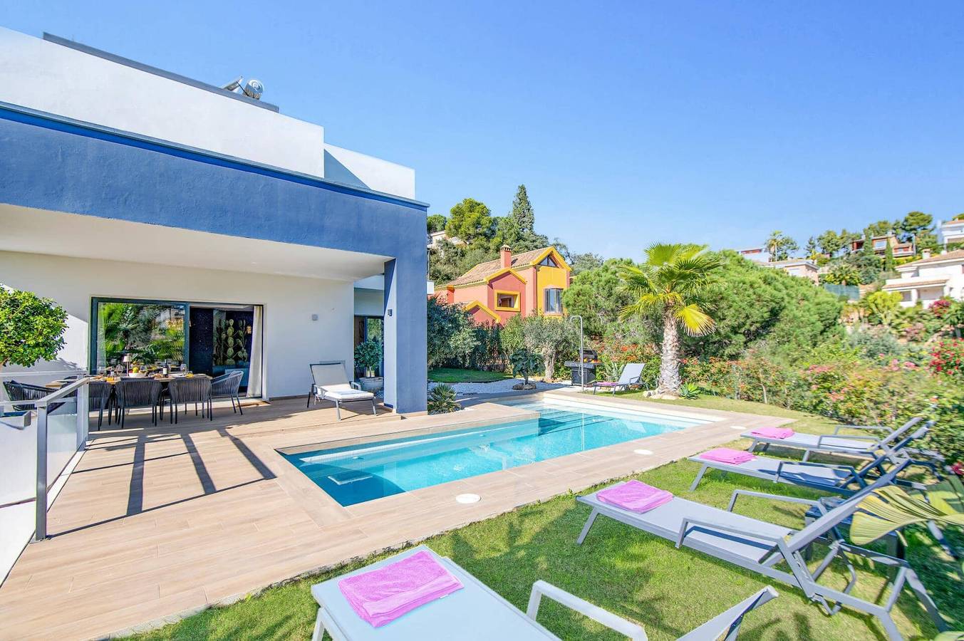 Villa voor 8 personen met tuin in Marbella Oost, Marbella
