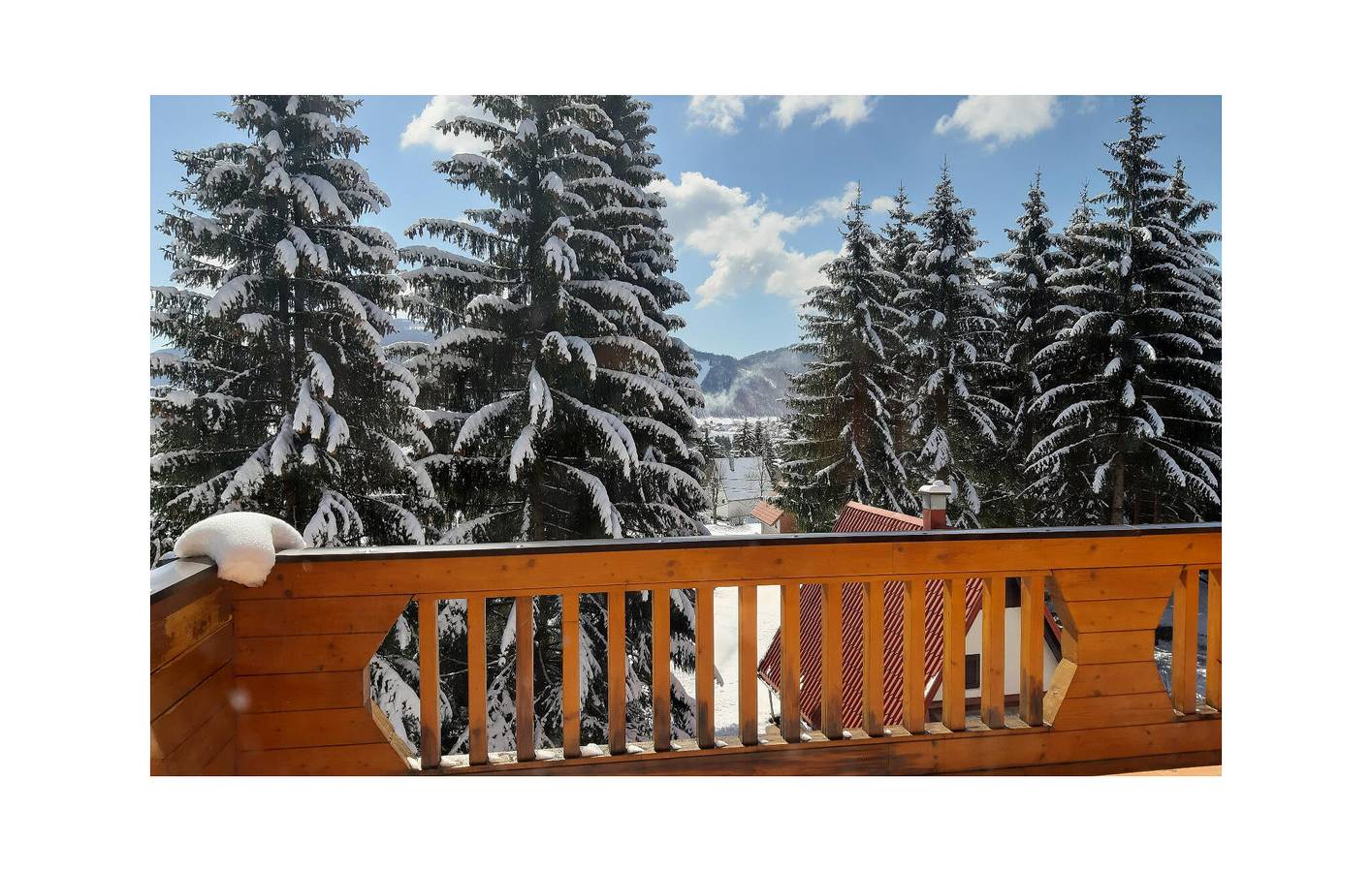 Ganze Ferienwohnung, Gemütliche Ferienwohnung mit Terrasse in der Nähe des Stadtzentrums von Mrkopalj und der Skipiste in Mrkopalj, Primorje-Gorski Kotar