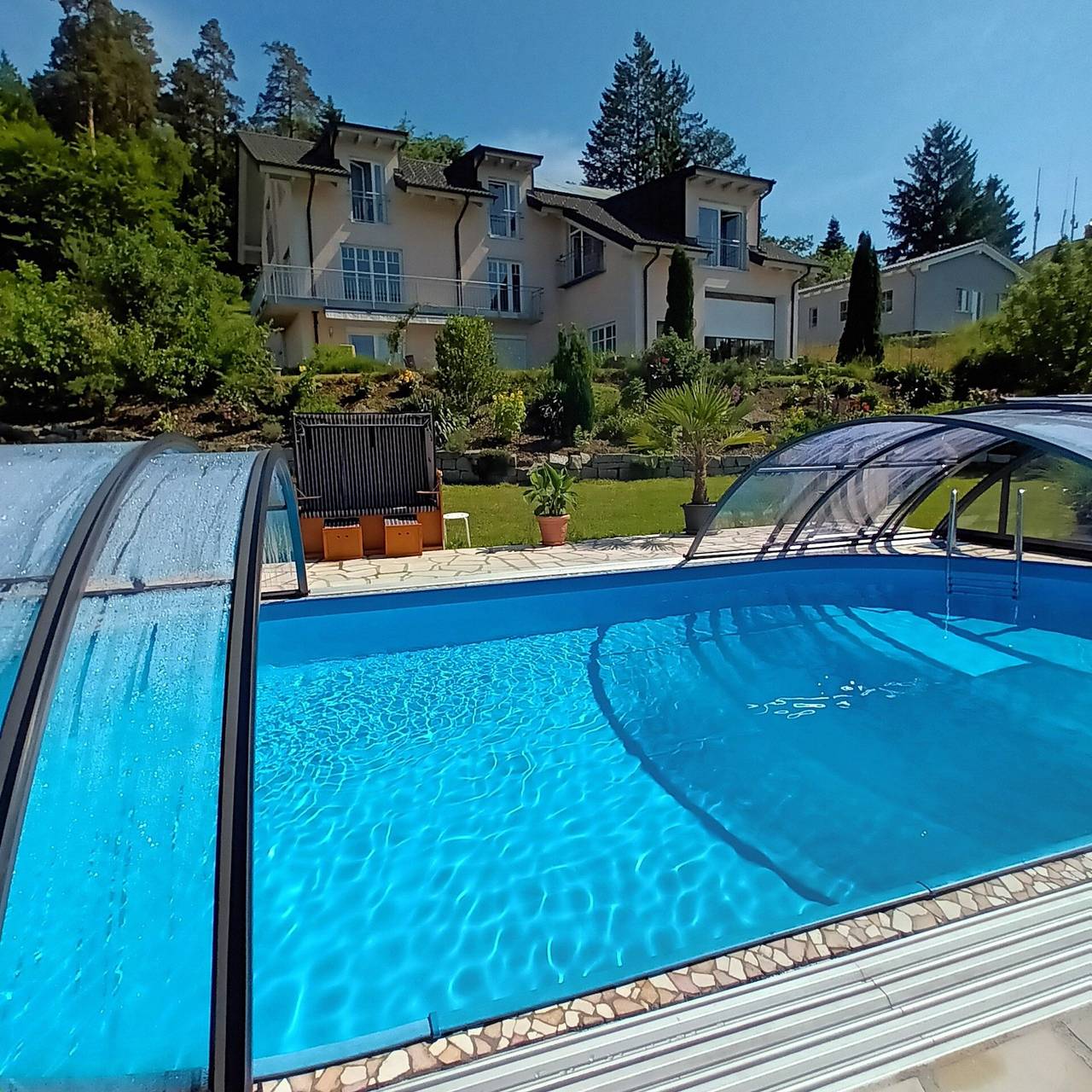 Appartement entier, Appartement de vacances "Anita Benz" avec vue sur la montagne, terrasse et jardin in Thurmansbang, Bavière Orientale