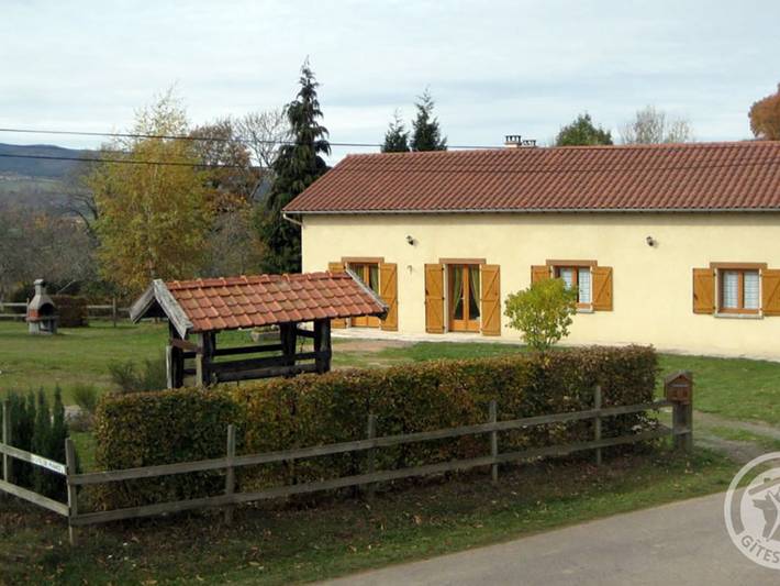 Gîte pour 6 personnes, avec jardin à La Tuilière