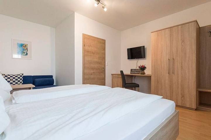 Ferienwohnung für 4 Personen, mit Terrasse und Garten, mit Haustier