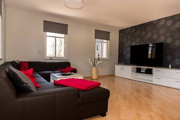 Ferienwohnung für 6 Personen, mit Balkon in Marienberg