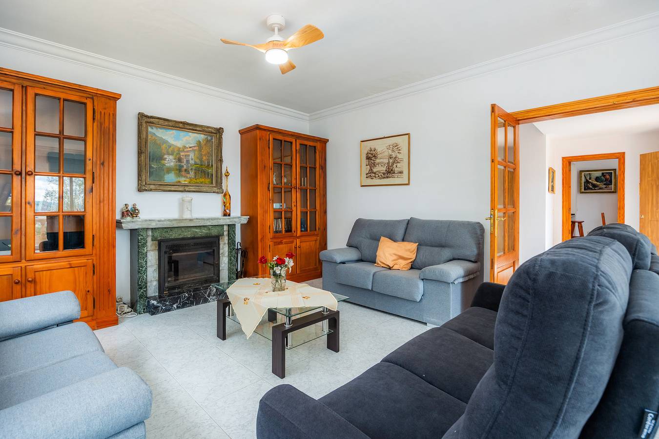 Casa de campo 'Ses Tanquetes' con vistas a la montaña, piscina privada y Wi-Fi in Pina (Mallorca), Algaida