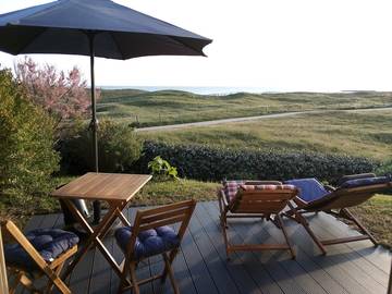 Gîte pour 4 personnes, avec terrasse ainsi que jardin et piscine dans Plage des Dunes (Bretignolles-sur-Mer)