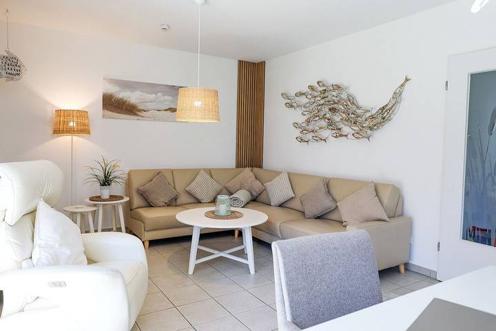 Ferienwohnung für 4 Personen, mit Ausblick und Garten