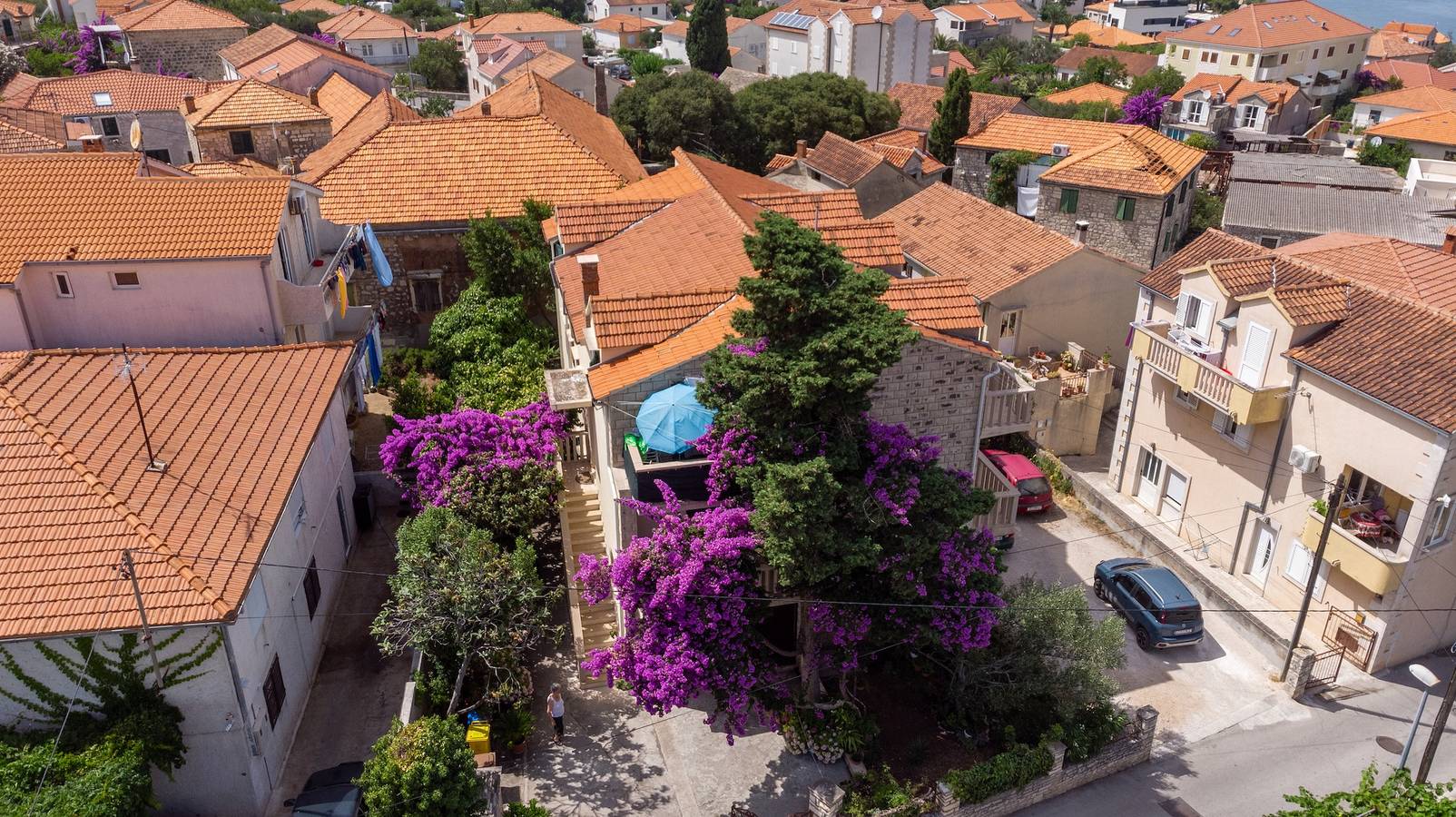 Cały apartament, Dwupokojowy apartament z tarasem Supetar, Brač A-11278-a in Supetar, Brac