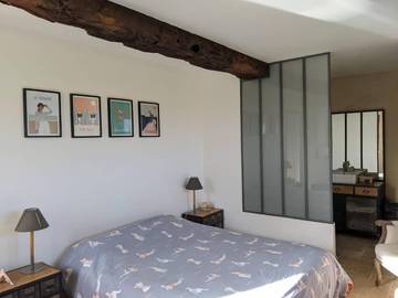 Chambre d’hôte pour 2 personnes, avec piscine et jardin ainsi que vue et terrasse en Ille-et-Vilaine
